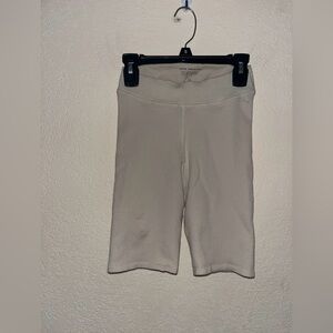 Good American Ribbed Biker Shorts